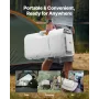 Bærbart klimaanlæg 4250 BTU Camping klimaanlæg til telt RVS