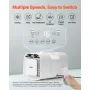 Portable Air Conditioner, 4250 BTU 3-Speed Air Conditioning Unit with 24H Timer, Remote-Control Air Portable AC Adjustable Tempe
