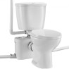 Macerating Toilet System with 700W Pump Upflush Toilet For Basement