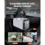 Bærbart klimaanlæg 4250BTU telt Aircondition DC24V/AC til