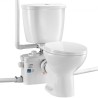 Macerating toiletsystem med 800W pumpe opflush toilet til kælder
