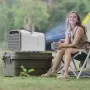 Bærbart klimaanlæg 4250BTU telt Aircondition DC24V/AC til
