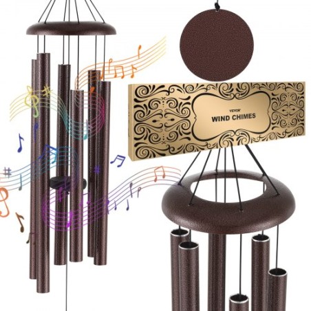 Wind Chimes for Outside 1143 mm Aluminum Memorial Deep Tone Wind Chimes