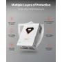 Hybrid solcelle-inverteroplader 6000W 220/230V WIFI Indbygget