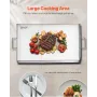 36x22 i flad top bageplade rustfrit stål universal bbq grill
