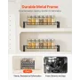 Spice Rack Organizer til kabinet krydderiopbevaring sæt
