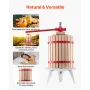 Frugtvin Press Manual Press til vinfremstilling 4,75 gal/18L