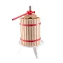 4.75 Gal/18L Fruit Wine Press, Solid Wood Basket with 8 Blocks, Heavy Duty Manual Juice Maker, Cider Apple Grape Tincture Honey 