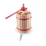 4.75 Gal/18L Fruit Wine Press, Solid Wood Basket with 8 Blocks, Heavy Duty Manual Juice Maker, Cider Apple Grape Tincture Honey 
