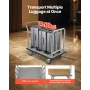 Hotel bagagevogn 750 lbs platformbil med aftagelig frontramme