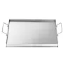 23x16 i flad top bageplade rustfrit stål universal bbq grill