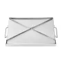 Stainless Steel Griddle, 23x16 inch Universal Flat Top Rectangular Plate, Gas Grill Griddle for BBQ Grill, Teppanyaki, Portable 