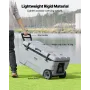 Portable Cooler, 74 QT Wheeled Cooler with Ice Retention, Heavy-Duty Handles and Cup Holder, Lightweight Rigid Material Insulate