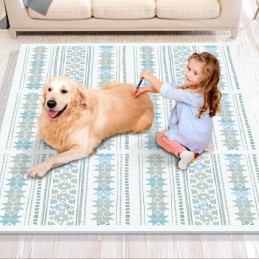 Kids Foam Puzzle Floor Playmat 0,5 i 6 stk. Fangs Eva Soft Fliser