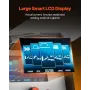 TIG Welder, 225A 6-In-1 Aluminum Welding Machine (Large LED Display)- AC TIG/DC TIG/AC Pulse TIG/DC Pulse TIG/Spot TIG/MMA(Stick