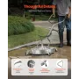 22" Pressure Washer Surface Cleaner, Stainless Steel Pressure Washer Attachments with 4 Wheels, 4500 Max PSI, 3/8 Quick Connecto