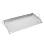 32x16 i flad top bageplade rustfrit stål universal bbq grill