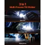 Tig Welder 3-i-1 svejsemaskine Puls MMA Stick IGBT Inverter LED