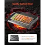 22x16 i flad top grill carbon stål universal bbq grill pan