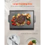22x16 i flad top grill carbon stål universal bbq grill pan