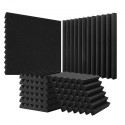 Acoustic Foam Panels 36 Pack 12 x 12 x 2 in for Studio Wall and Ceiling