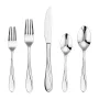65-Piece Silverware Set, Food-Grade Stainless Steel Flatware Utensils, Mirror Finished Cutlery Set, Dishwasher Safe Eating Table