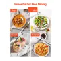 45-stykket sølvtøj sæt rustfrit stålbestikbestik til 8 til 8