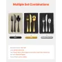 30-Piece Silverware Set, Food-Grade Stainless Steel Flatware Utensils, Mirror Finished Cutlery Set, Dishwasher Safe Eating Table
