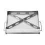 17x13 i flad top bageplade rustfrit stål universal bbq grill