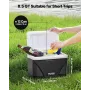 Portable Cooler, 8.5 QT Hard Cooler with Ice Retention and Heavy-Duty Handles, Lightweight Rigid Material Insulated Portable Coo