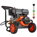 Gas Pressure Washer 4400 PSI 15L/min 2.6 GPM with 5 Nozzle Set for Cars