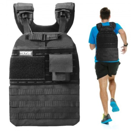 40lb Adjustable Weighted Vest for Men Women Strength Training Running
