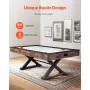 214 cm Air Hockey Table Air Powered Arcade Table Electronic