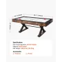 214 cm Air Hockey Table Air Powered Arcade Table Electronic