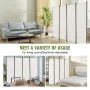 Room Divider, 4 Panel Room Dividers and Folding Privacy Screens, Fabric Partition Room Dividers for Office, Bedroom, Dining Room