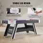 Air-Powered Hockey Table, Indoor Hockey Table for Kids and Adults, LED Sports Hockey Game with 2 Pucks, 2 Pushers, and Electroni