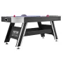 Air-Powered Hockey Table, Indoor Hockey Table for Kids and Adults, LED Sports Hockey Game with 2 Pucks, 2 Pushers, and Electroni