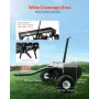 40 "TOW bag Plug Aerator med universal hitch græsplæne