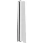Drywall Skimming Blade, 40inch Smoothing Knock-Down Knife, Stainless Steel Putty Knife Finishing Tool, High-Impact End Caps for 