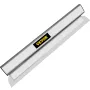 Drywall Skimming Blade, 40inch Smoothing Knock-Down Knife, Stainless Steel Putty Knife Finishing Tool, High-Impact End Caps for 