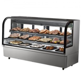 Refrigerated Display Case Bakery Display Fridge Case 32 cu ft/901L 4-Tier