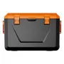 Portable Cooler, 63 QT Hard Cooler with Ice Retention, Heavy-Duty Handles and Cup Holder, Lightweight Rigid Material Insulated P