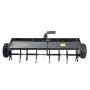 Tow Behind Plug Aerator, 48-Inch Tow Behind Lawn Plug Aerator with Universal Hitch, Pull Behind Aerator with Iron Spikes Alterna