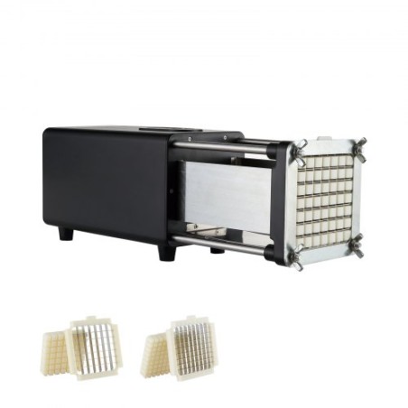 Electric French Fry Cutter Stainless Steel Potato Vegetable Slicer Chopper