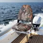 Bådsæde højt ryglæn foldning båd sæde svamp cushion camouflage