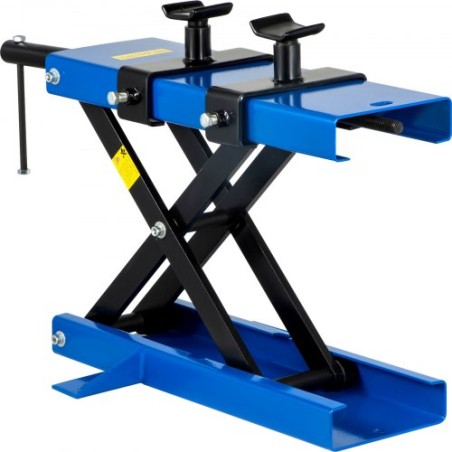 Motorcycle Jack 1100 lb,Scissor Lift Stand with protective paint covered cradles, motorcycle center scissor lift jack,Scissor