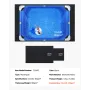 Rectangle Pool Liner Pad, 12 x24 ft Pool Liner Pad for Above Ground Swimming Pools, Extra-Thick Pool Mat, Prevents Punctures, Re