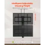 Motorized TV Lift Stand, 32-70 Inch, 120 lbs Max Load, Floor Mount, Supports Most VESA Patterns, Ideal for Offices, Living Rooms