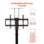 Motorized TV Lift Stand, 32-70 Inch, 120 lbs Max Load, Floor Mount, Supports Most VESA Patterns, Ideal for Offices, Living Rooms