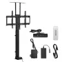 Motorized TV Lift Stand, 32-70 Inch, 120 lbs Max Load, Floor Mount, Supports Most VESA Patterns, Ideal for Offices, Living Rooms